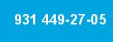931 449-27-05